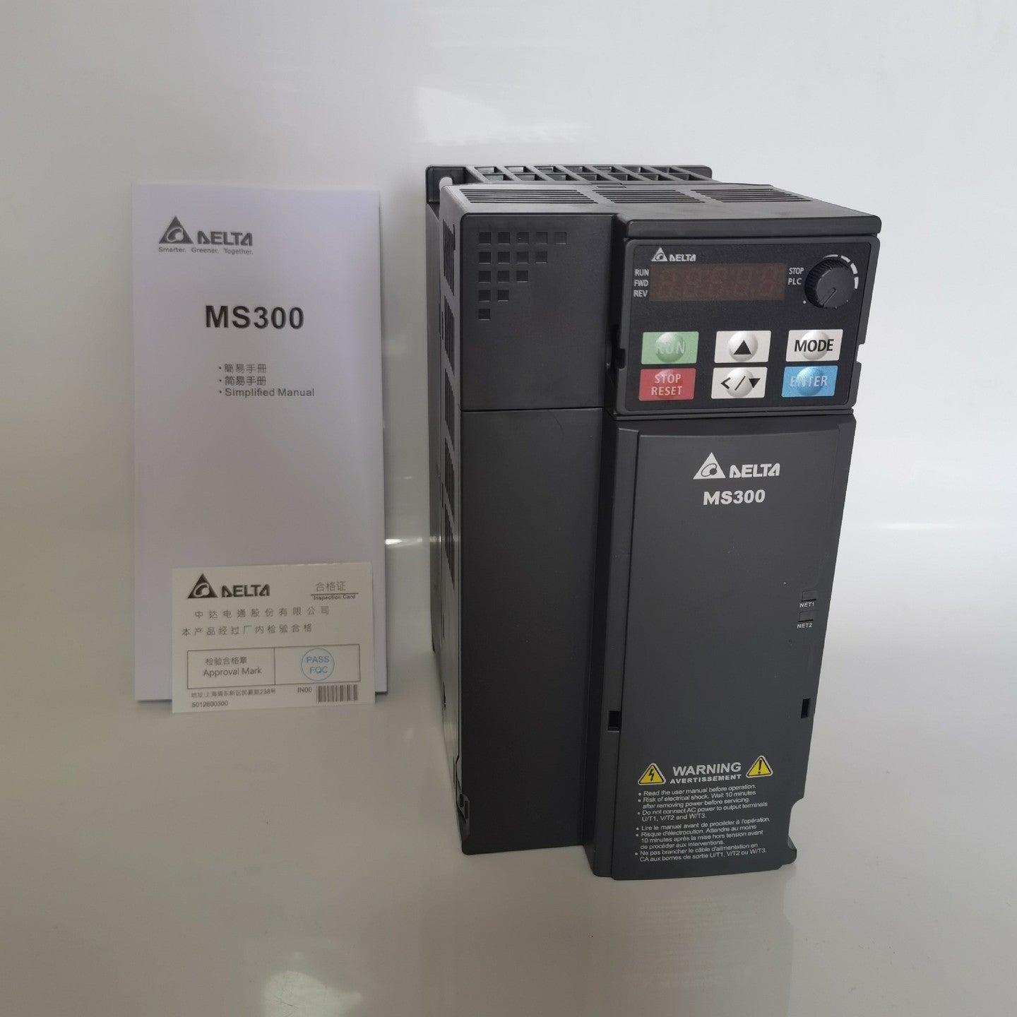 Delta Inverters VFD MS300 5.5kW 380v