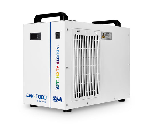 S&A CW5000 Water Cooler Industrial Chiller For CNC Spindle and Co2 Laser Cutting Engraving Machine