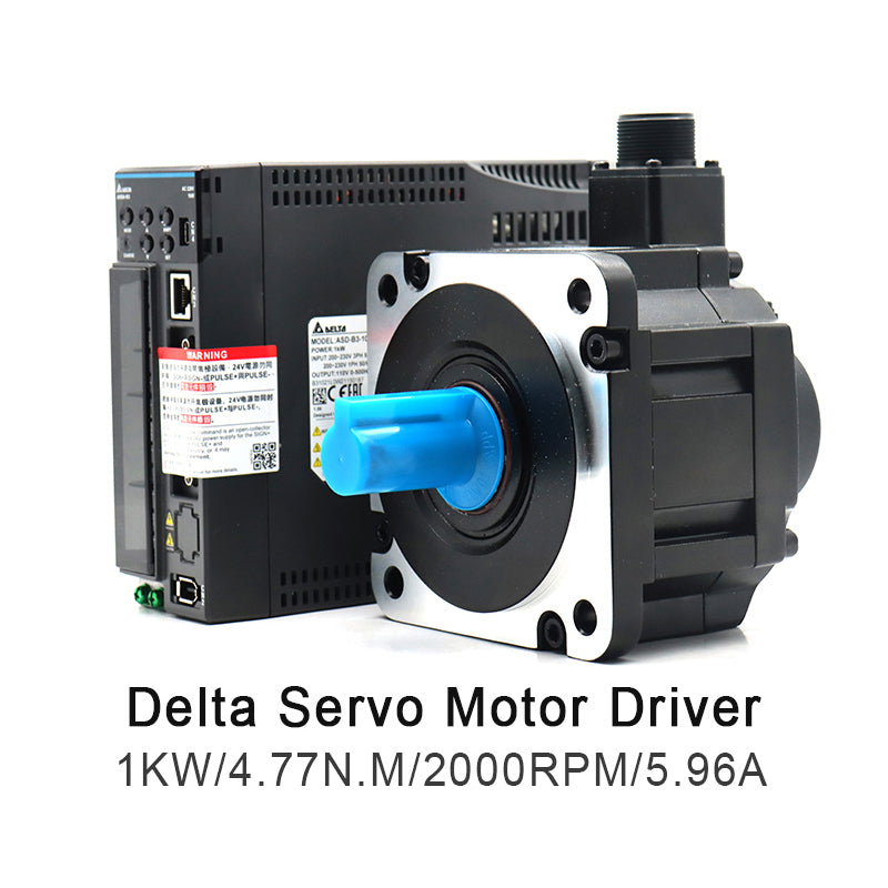 Delta ASDA-B3 Servo Motor 1KW ECM-B3M-E21310RS1 incremental encoder without brake