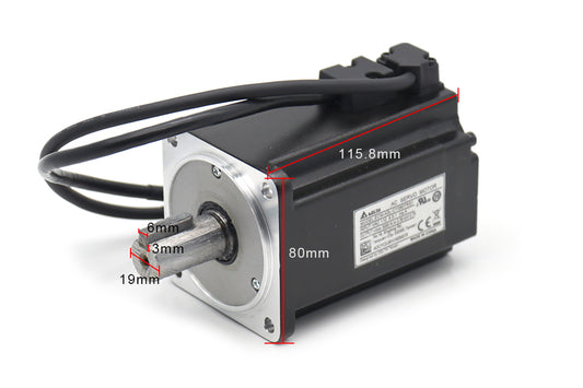 Delta ASDA-A3 Servo Motor 750W ECM-A3H-CY0807RS1 Absolute encoder