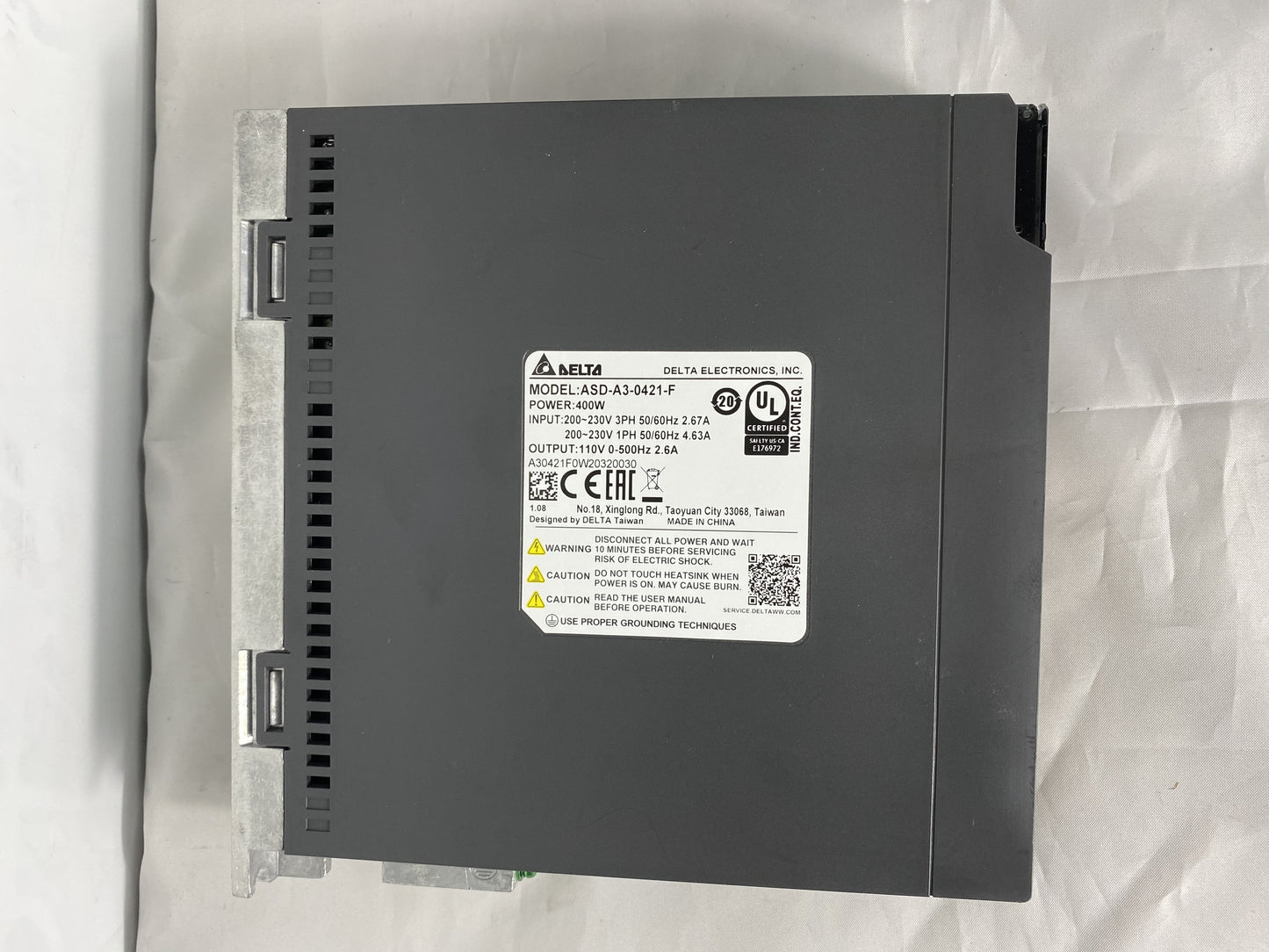 Delta ASDA-A3 Servo Drive 750W ASD-A3-0721-M