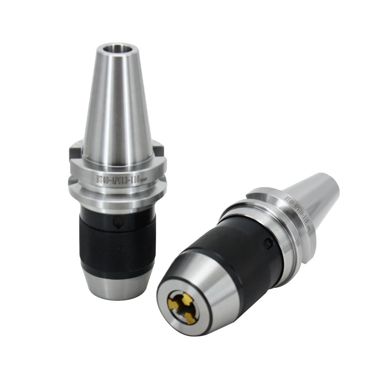 Drill chuck BT30 BT40 BT50 integrated keyless drill chucks APU08 APU13 APU16 keyless drill chuck fot CNC