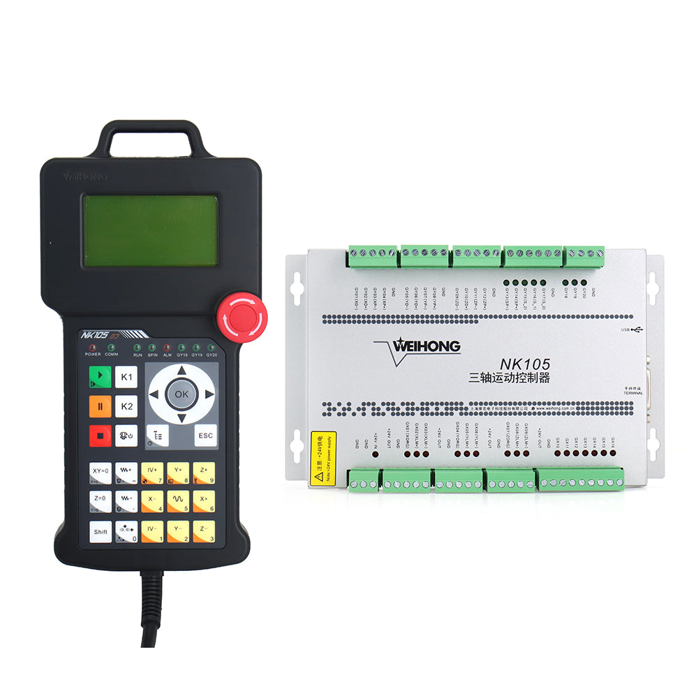 Weihong CNC Control 3 Axis CNC Controller For router Machine of wood engraving NK105