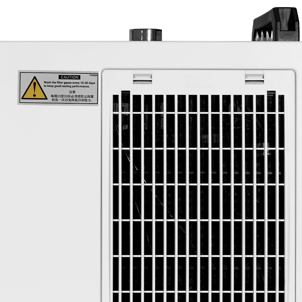 S&A CW5200 Water Cooler Industrial Chiller For CNC Spindle and Co2 Laser Cutting Engraving Machine