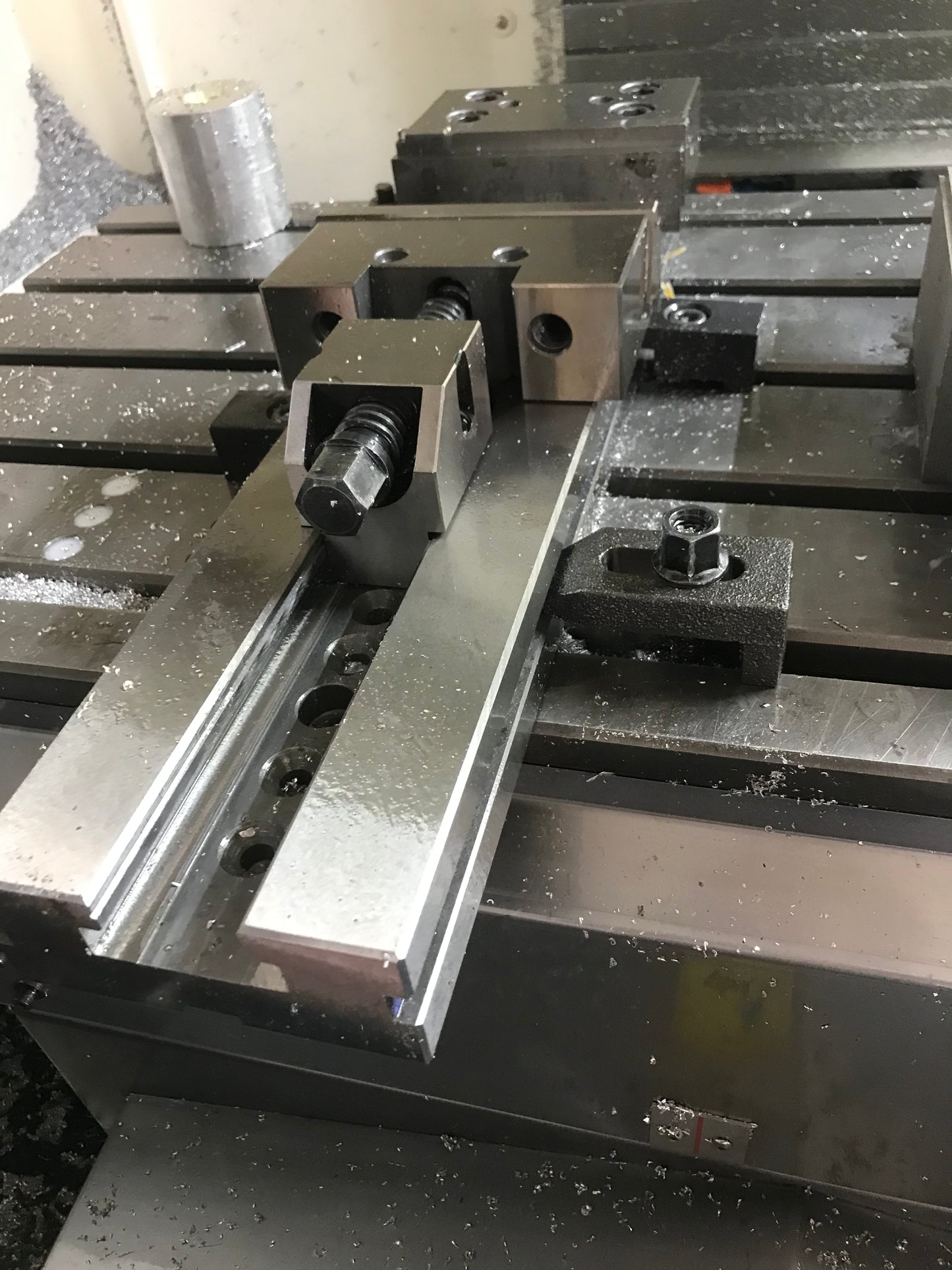 Precision combination flat vise cnc machining center with dynamic block GT853 milling machine special 6 inch 7 inch 8 inch table vise