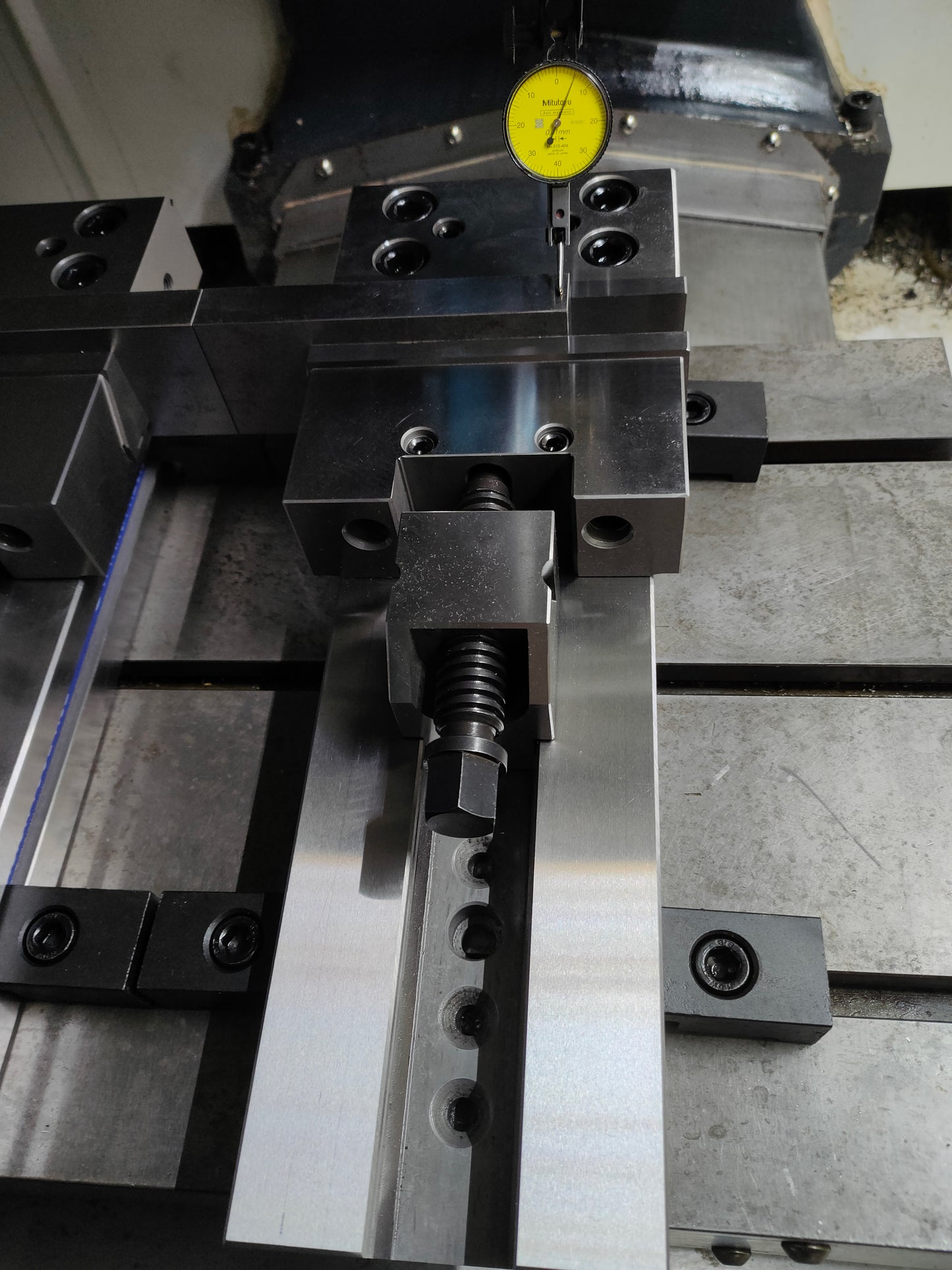 Precision combination flat vise cnc machining center with dynamic block GT853 milling machine special 6 inch 7 inch 8 inch table vise